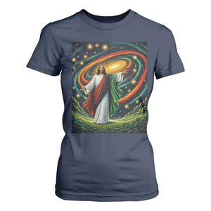 Black Jesus Juneteenth T Shirt For Women African American Christian Pride