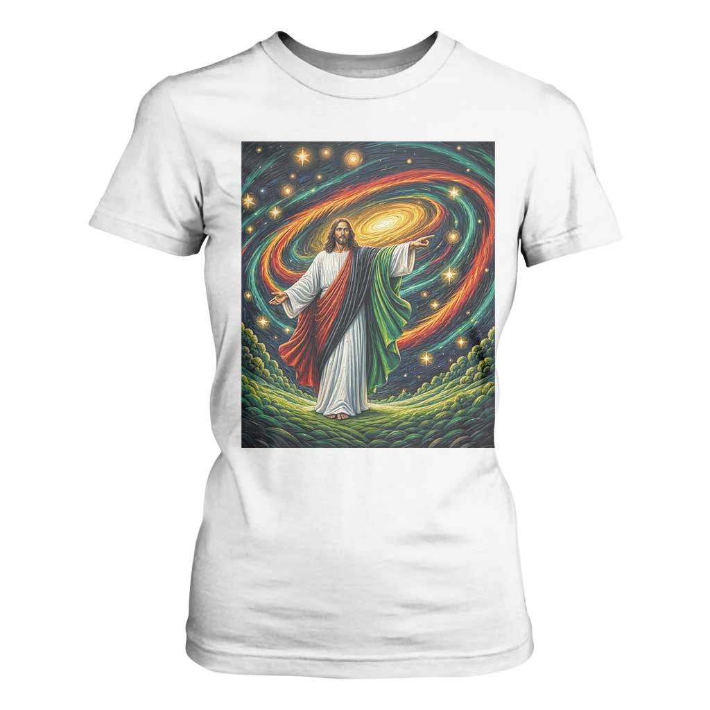 Black Jesus Juneteenth T Shirt For Women African American Christian Pride