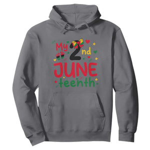 My Second Juneteenth Hoodie African American Baby Freedom Day