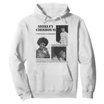 Shirley Chisholm Unbought And Unbossed Hoodie Vintage Feminist Poster