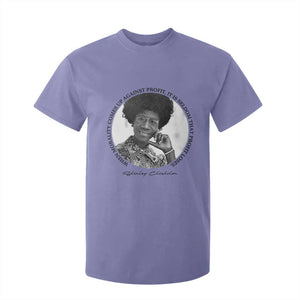 Shirley Chisholm Civil Rights Leader Quote T Shirt For Kid When Morality Meets Profit
