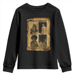 Vintage Shirley Chisholm Youth Sweatshirt When Morality Meets Profit Quote