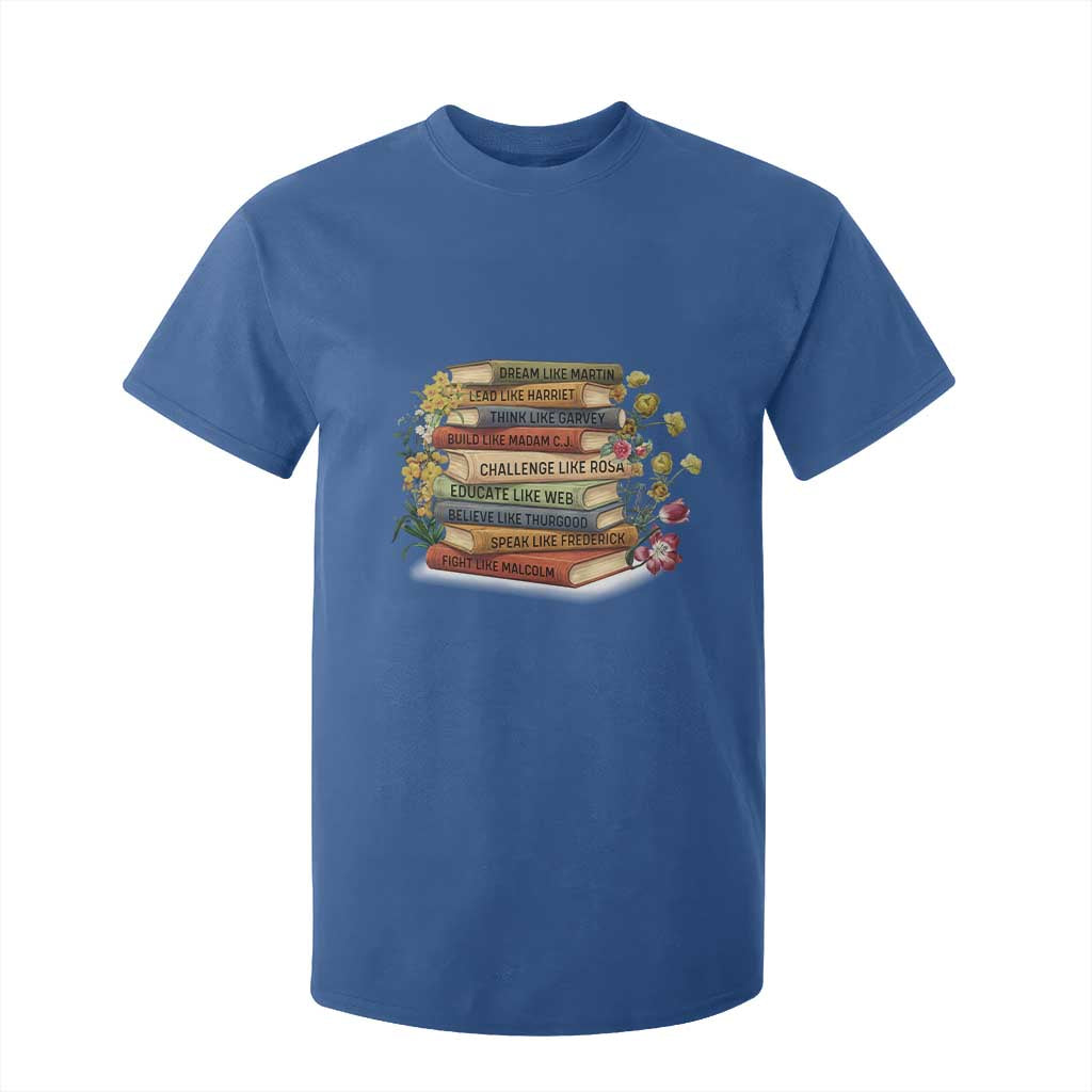 Black History Leaders Book T Shirt For Kid African American Teachers - African Pride