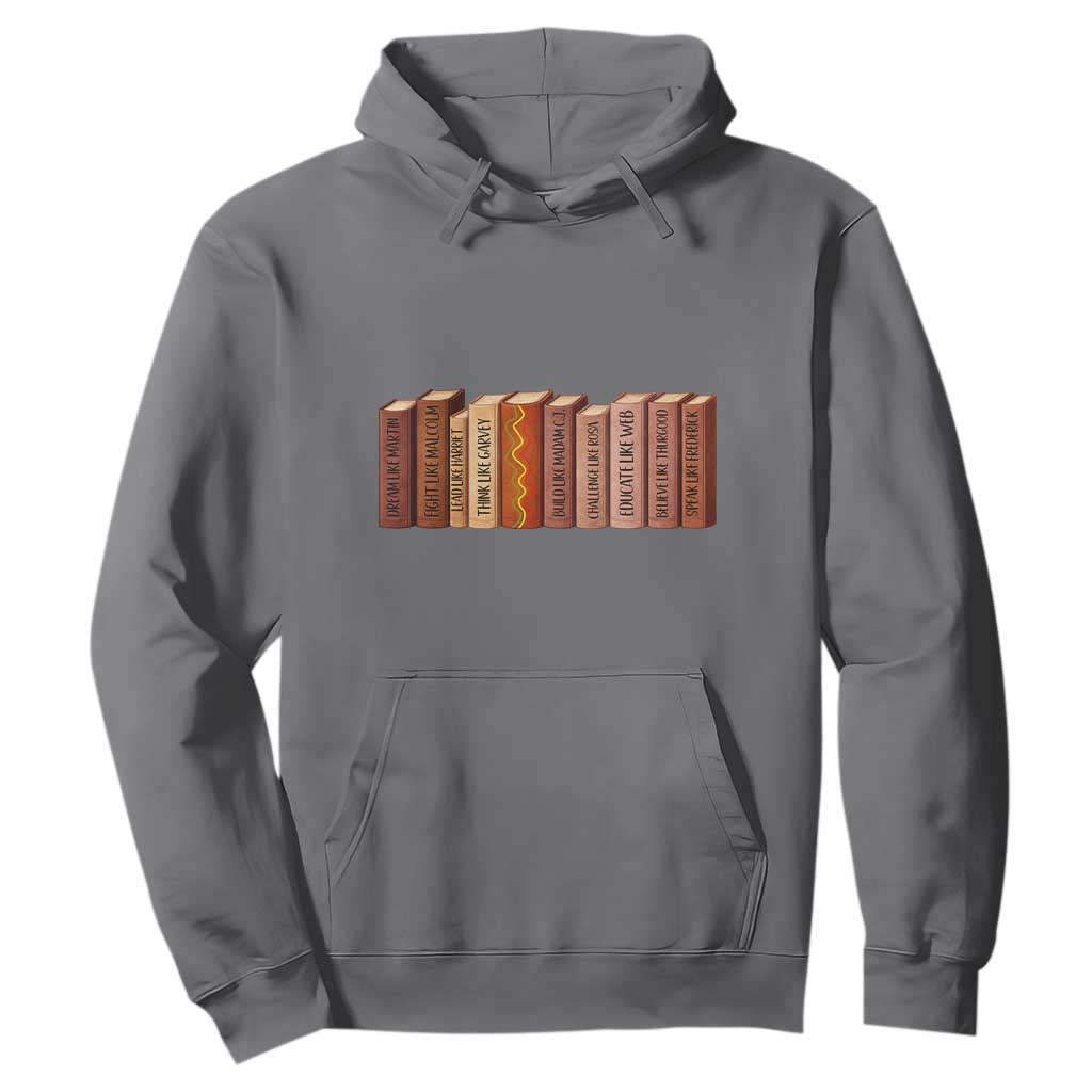 African American Teachers Gift Hoodie Black History Leaders Book - African Pride