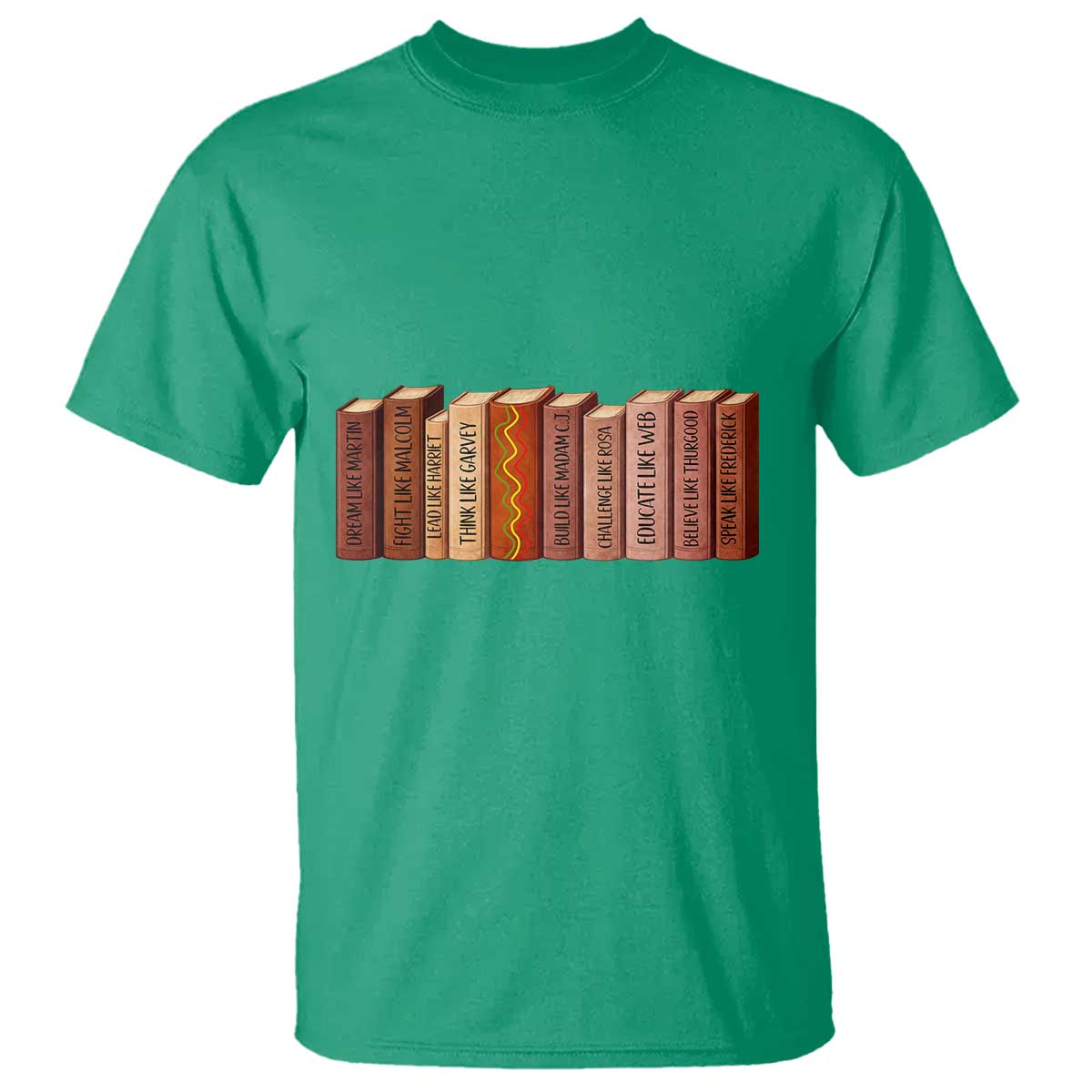 African American Teachers Gift T Shirt Black History Leaders Book - African Pride