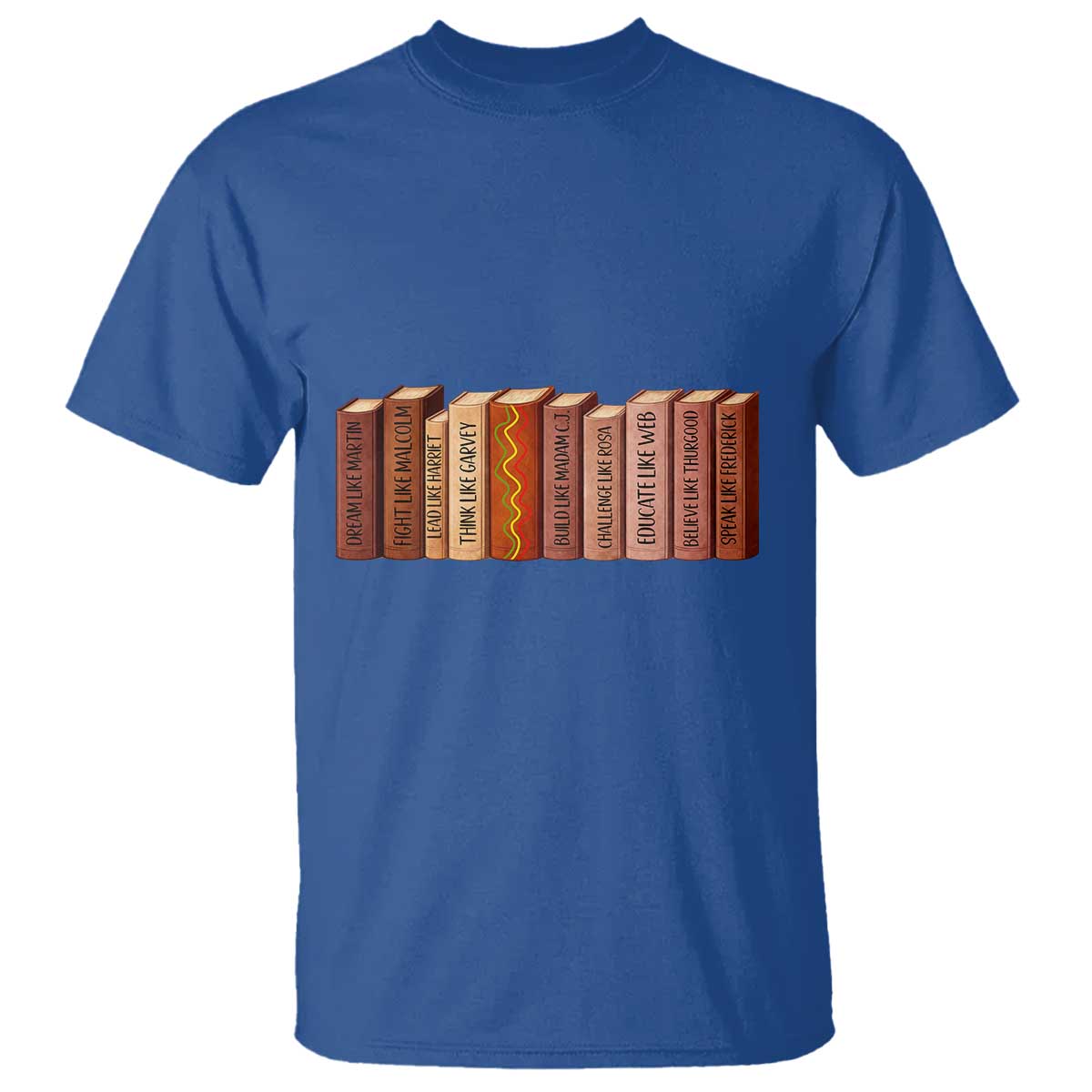 African American Teachers Gift T Shirt Black History Leaders Book - African Pride