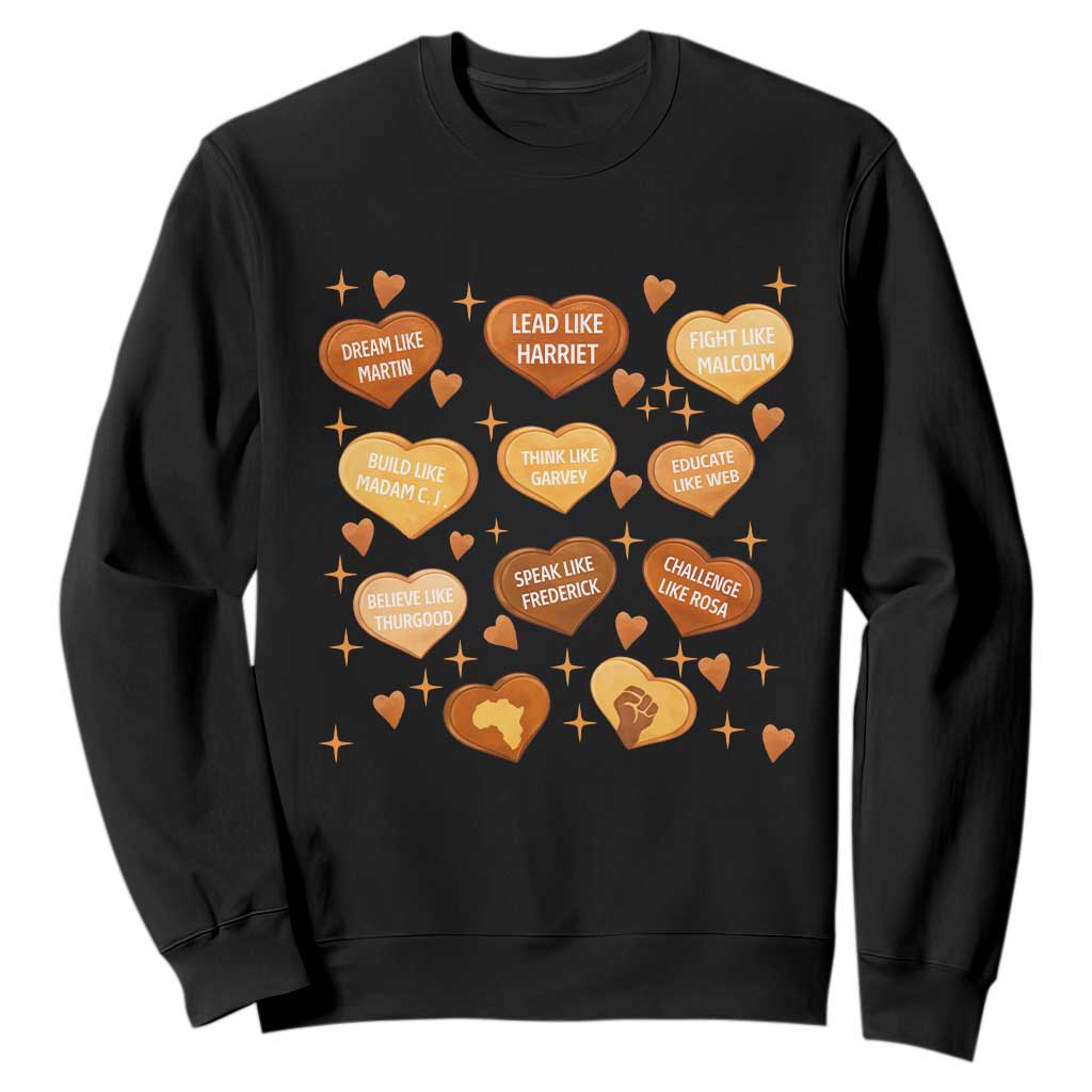 Black History Leaders Sweatshirt African American Teachers Pride - African Pride