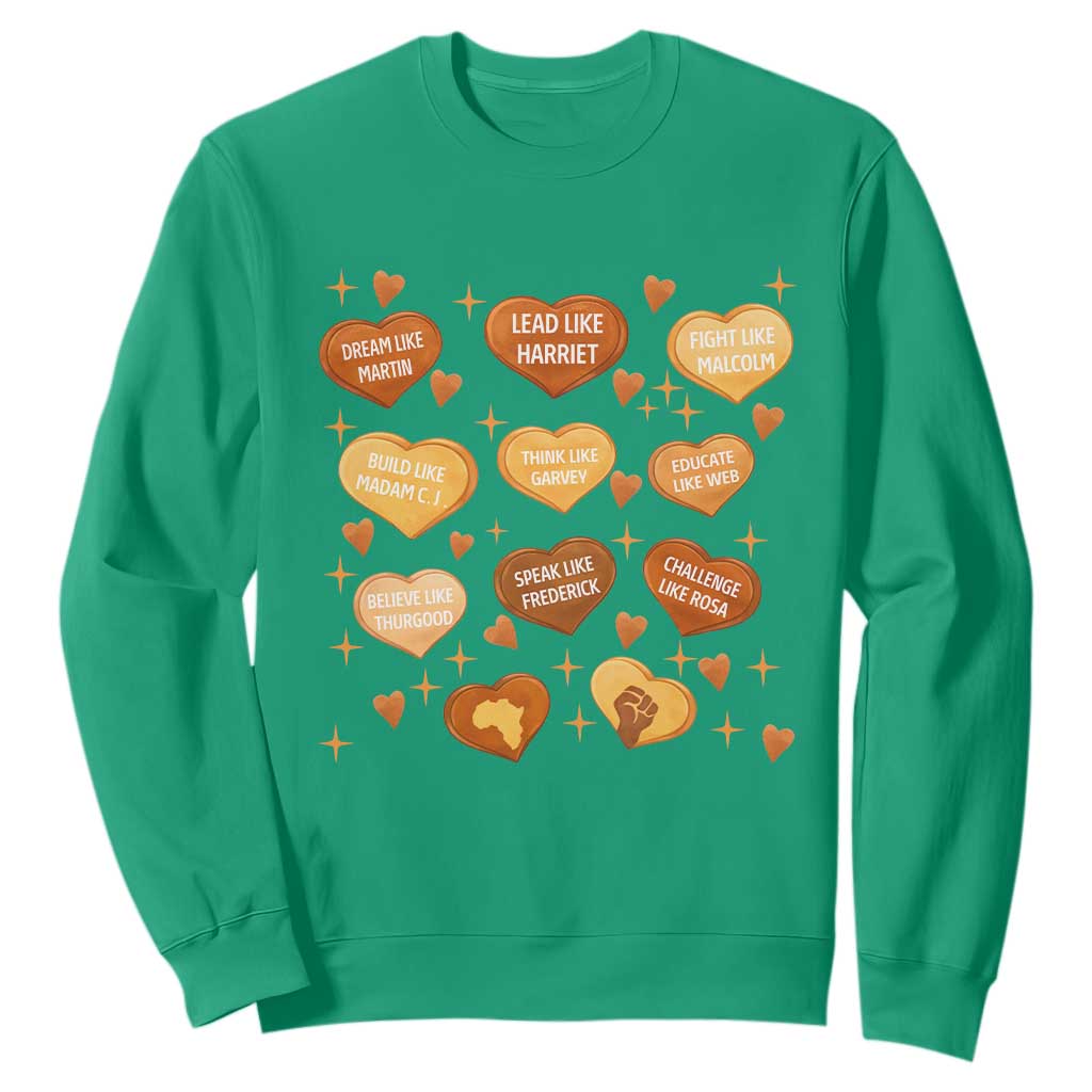 Black History Leaders Sweatshirt African American Teachers Pride - African Pride