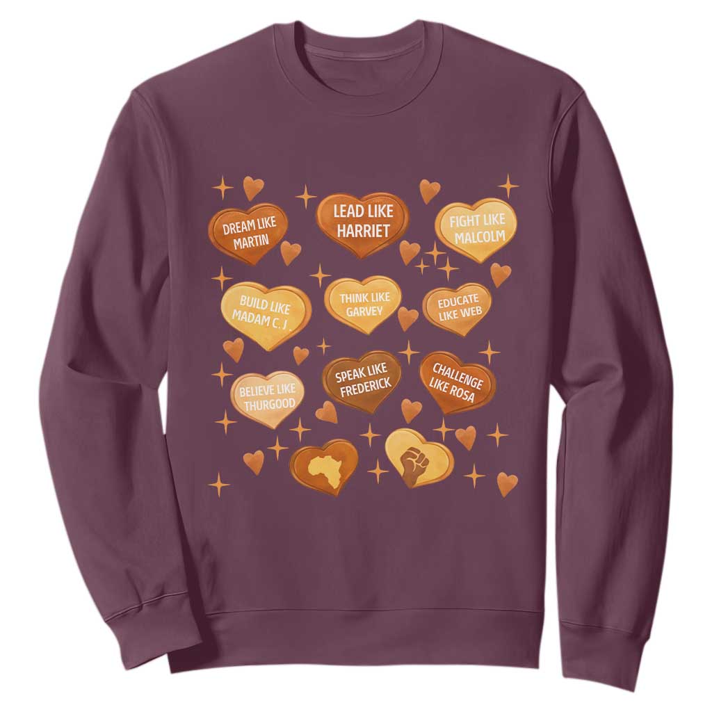 Black History Leaders Sweatshirt African American Teachers Pride - African Pride