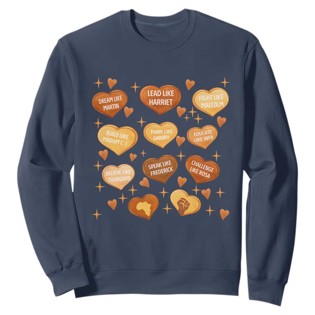Black History Leaders Sweatshirt African American Teachers Pride - African Pride