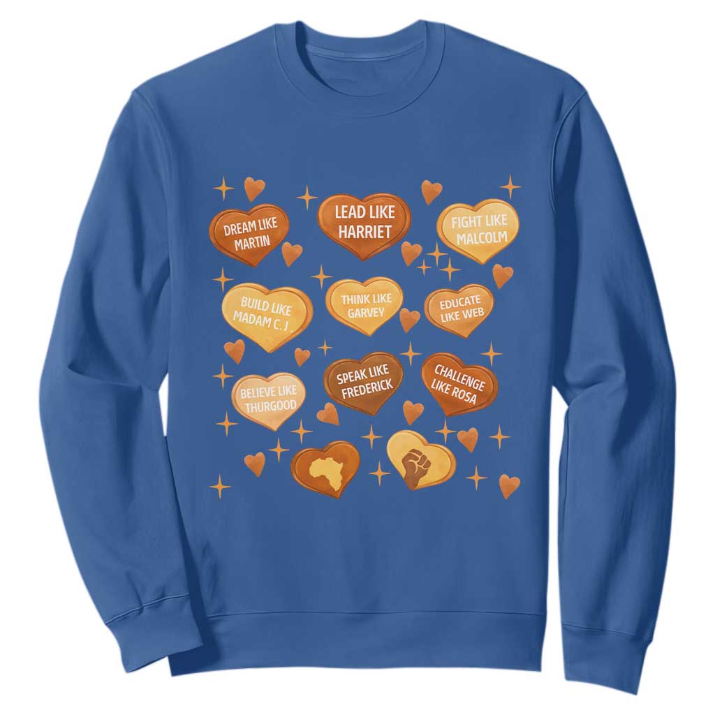 Black History Leaders Sweatshirt African American Teachers Pride - African Pride