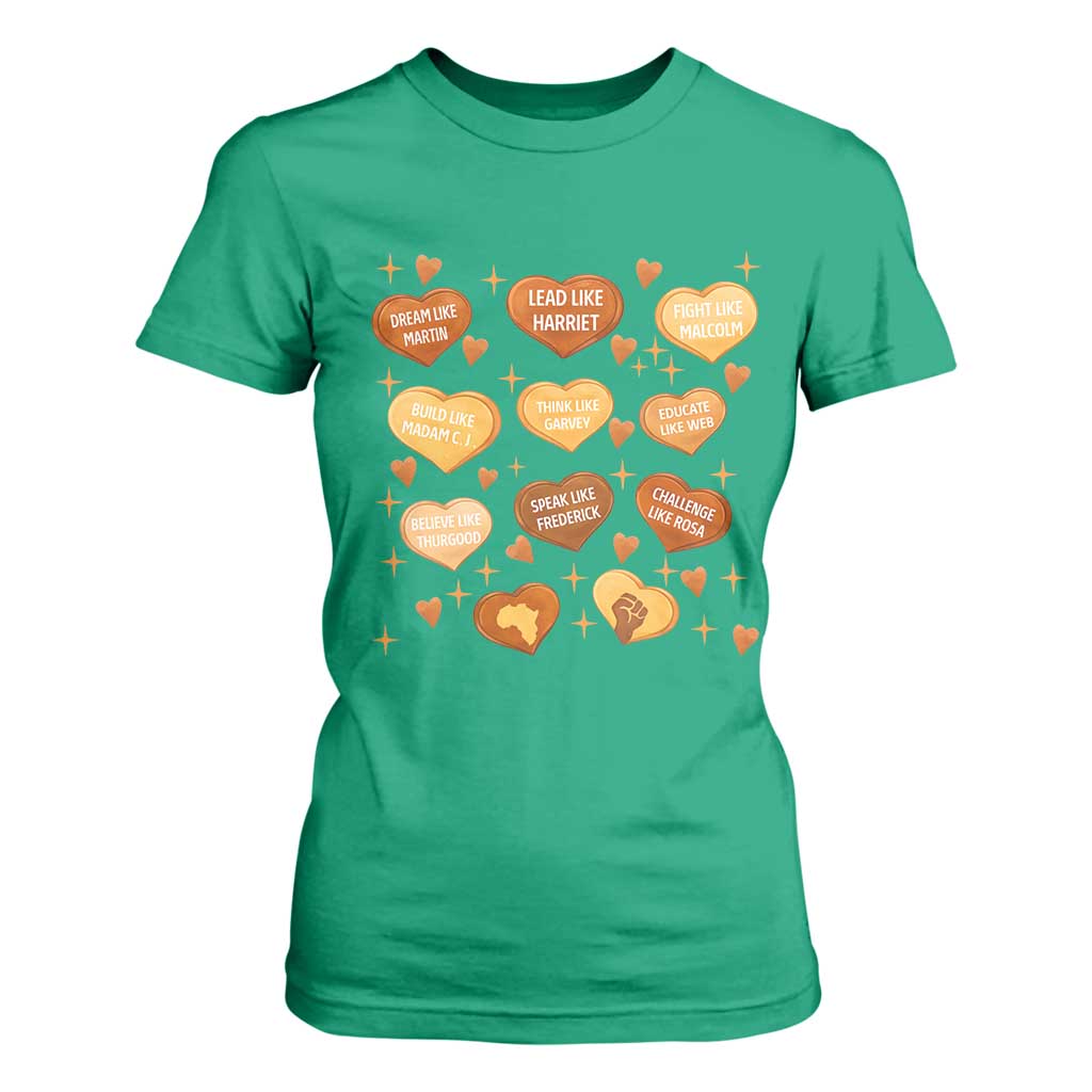 Black History Leaders T Shirt For Women African American Teachers Pride - African Pride
