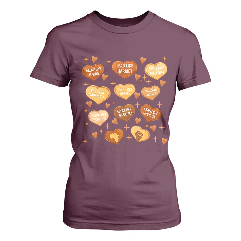 Black History Leaders T Shirt For Women African American Teachers Pride - African Pride