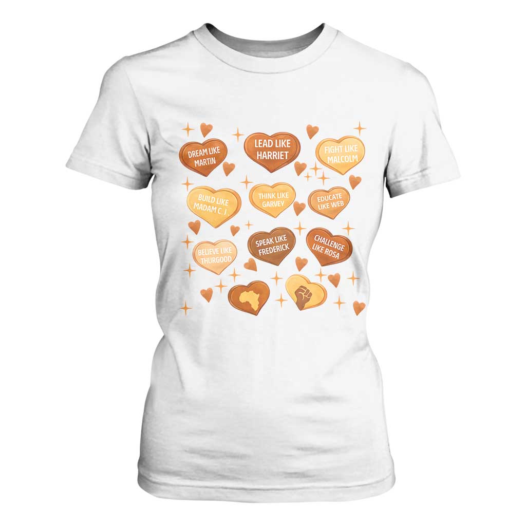 Black History Leaders T Shirt For Women African American Teachers Pride - African Pride