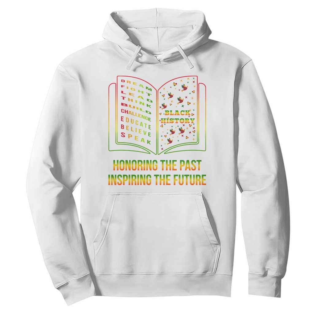Black History Leaders Book Hoodie African American History For Teachers - African Pride