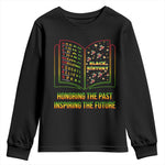 Black History Leaders Book Youth Sweatshirt African American History For Teachers - African Pride