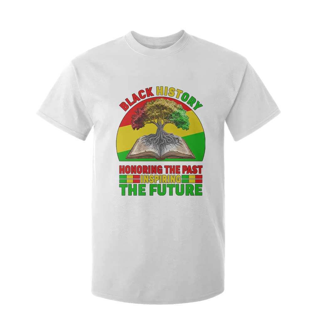 Black History Honoring The Past Inspiring The Future T Shirt For Kid African American Pride - African Pride