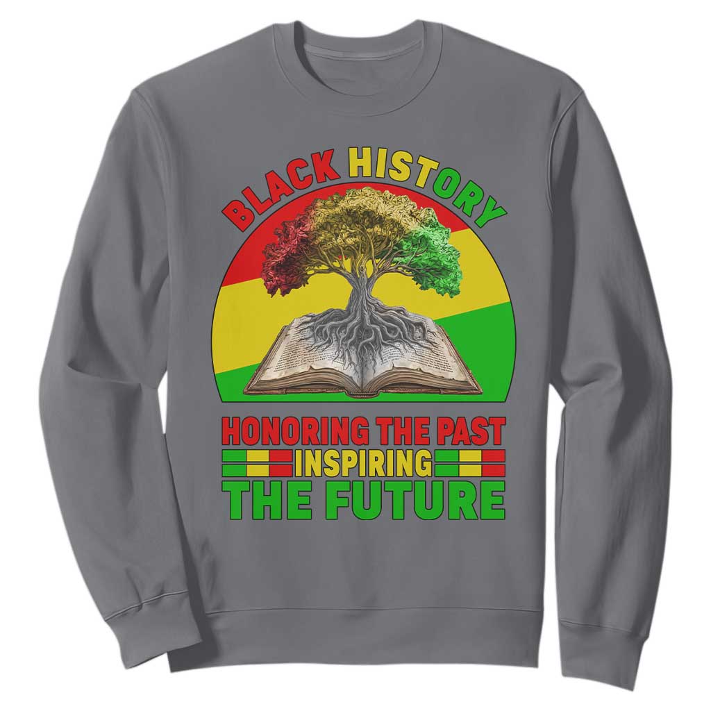 Black History Honoring The Past Inspiring The Future Sweatshirt African American Pride - African Pride