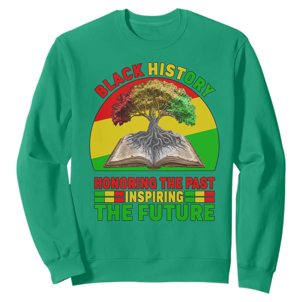 Black History Honoring The Past Inspiring The Future Sweatshirt African American Pride - African Pride