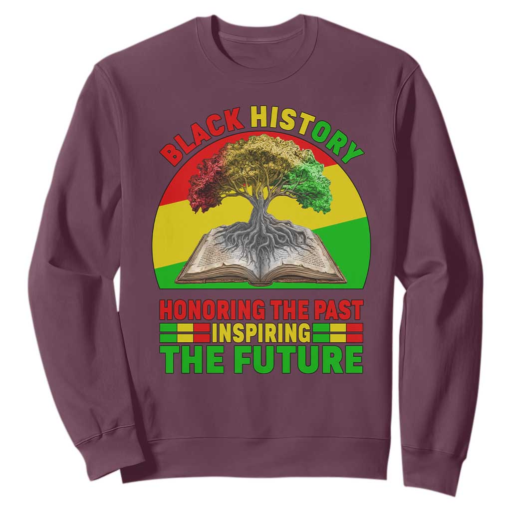 Black History Honoring The Past Inspiring The Future Sweatshirt African American Pride - African Pride