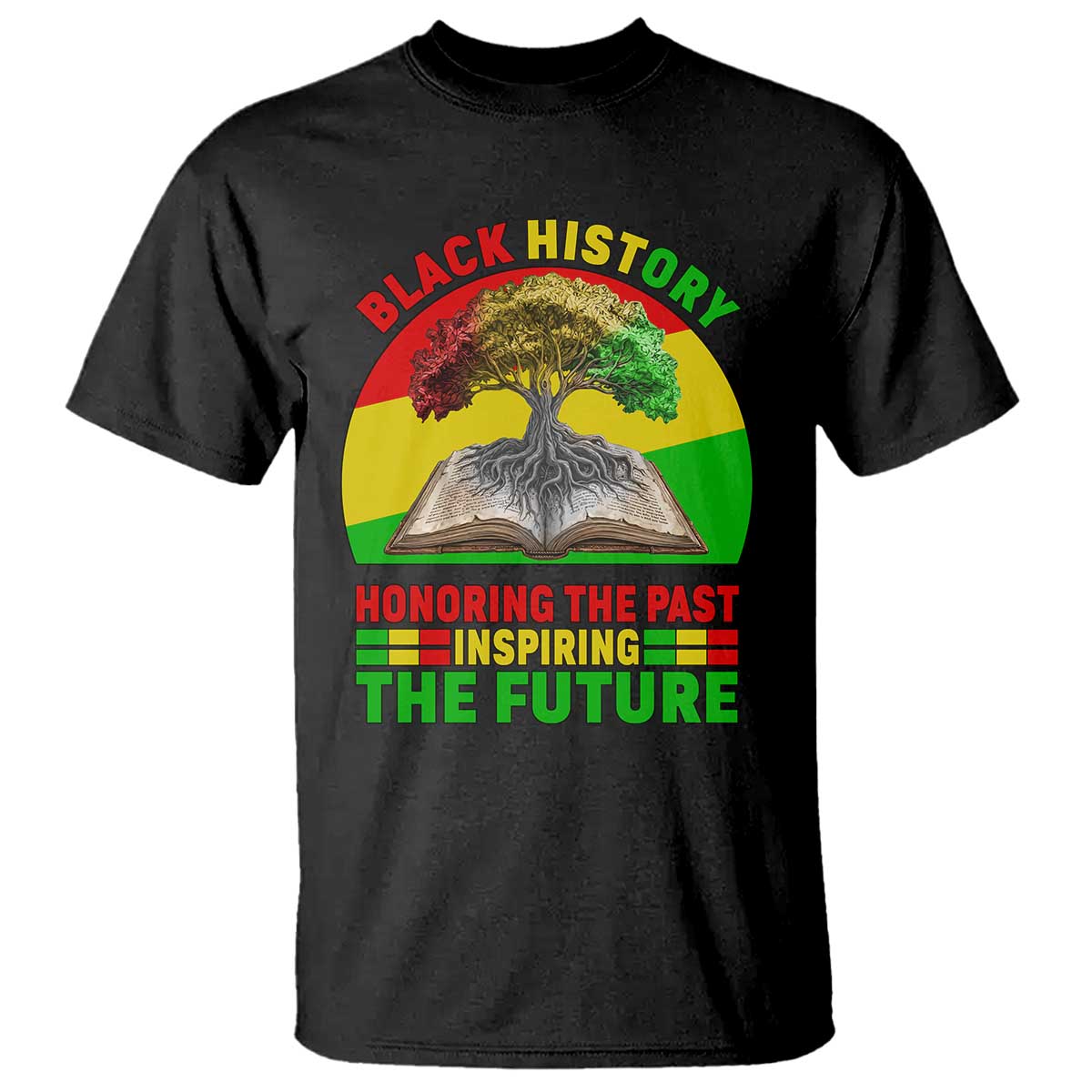 Black History Honoring The Past Inspiring The Future T Shirt African American Pride - African Pride
