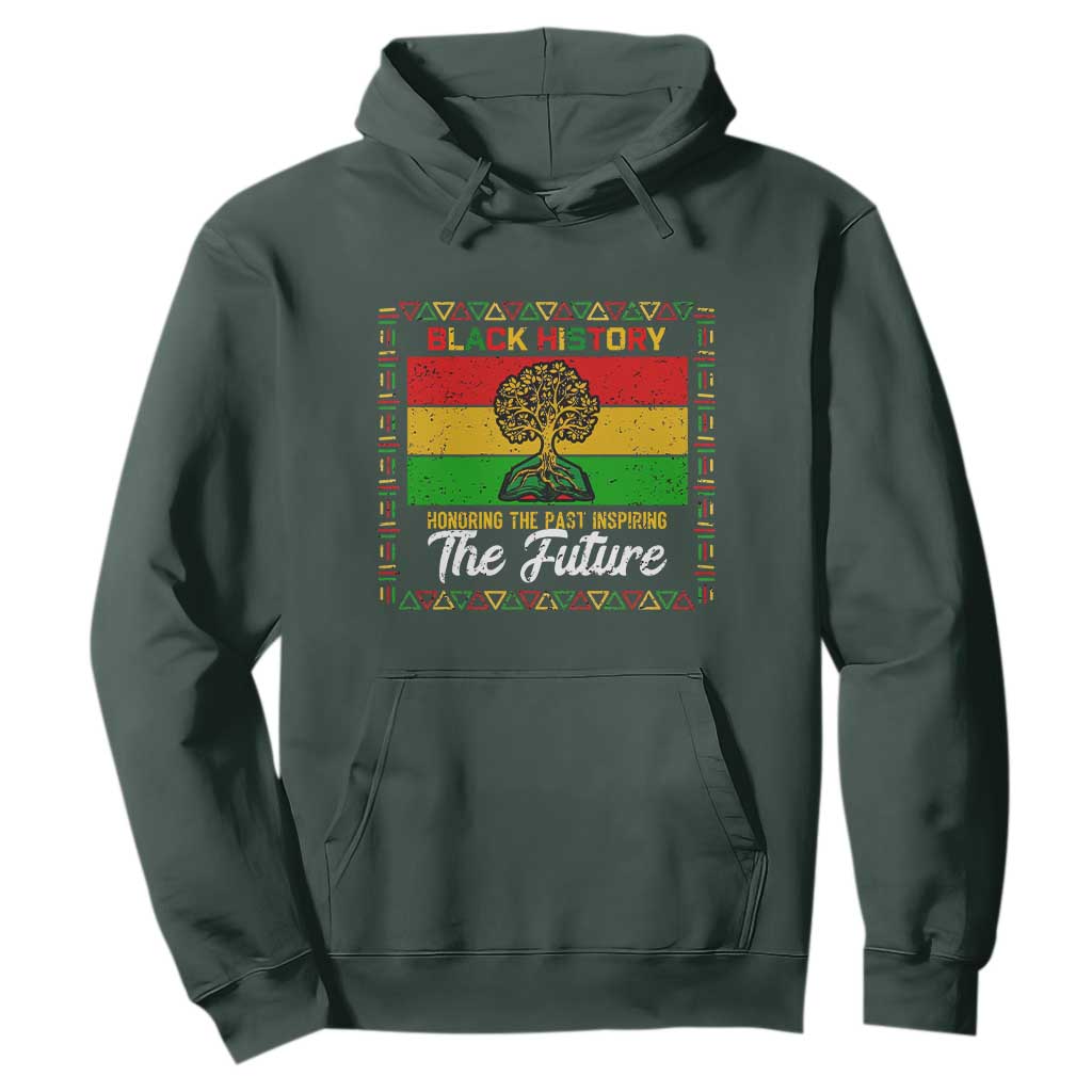 Black History Month Hoodie Honoring The Past Inspiring The Future - African Pride