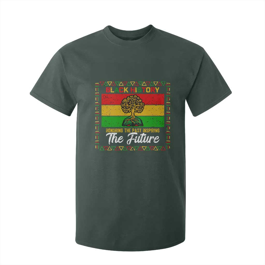 Black History Month T Shirt For Kid Honoring The Past Inspiring The Future - African Pride