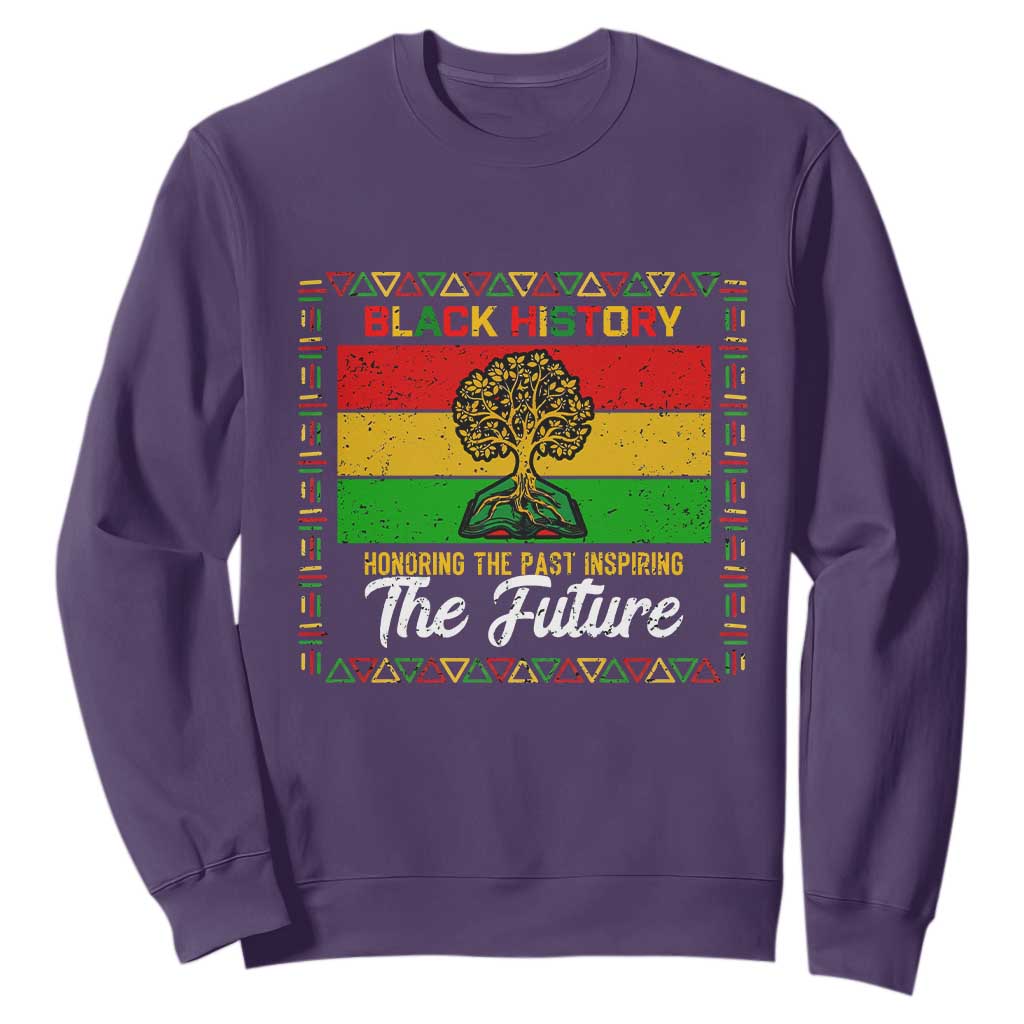 Black History Month Sweatshirt Honoring The Past Inspiring The Future - African Pride
