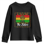 Black History Month Youth Sweatshirt Honoring The Past Inspiring The Future - African Pride