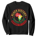 Inspiring The Future Honoring The Past Sweatshirt African American Heritage - African Pride