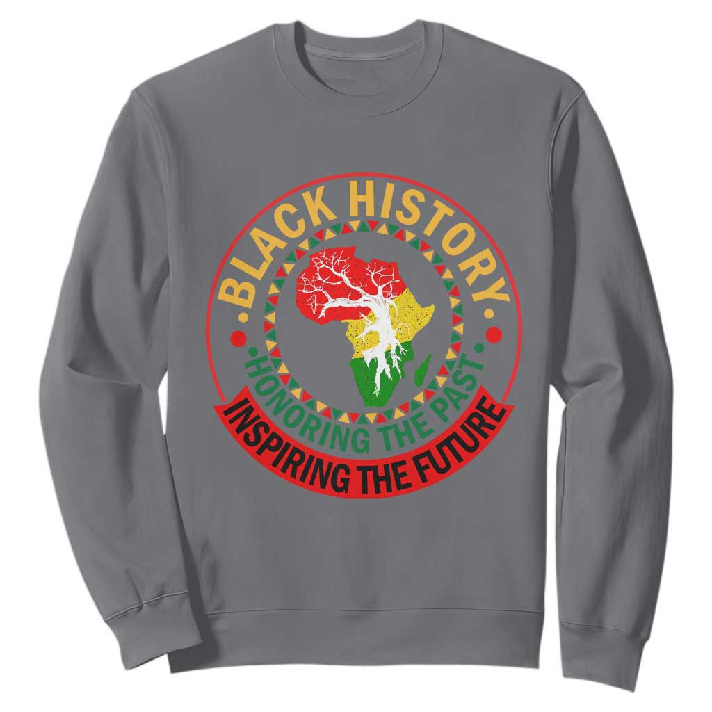 Inspiring The Future Honoring The Past Sweatshirt African American Heritage - African Pride