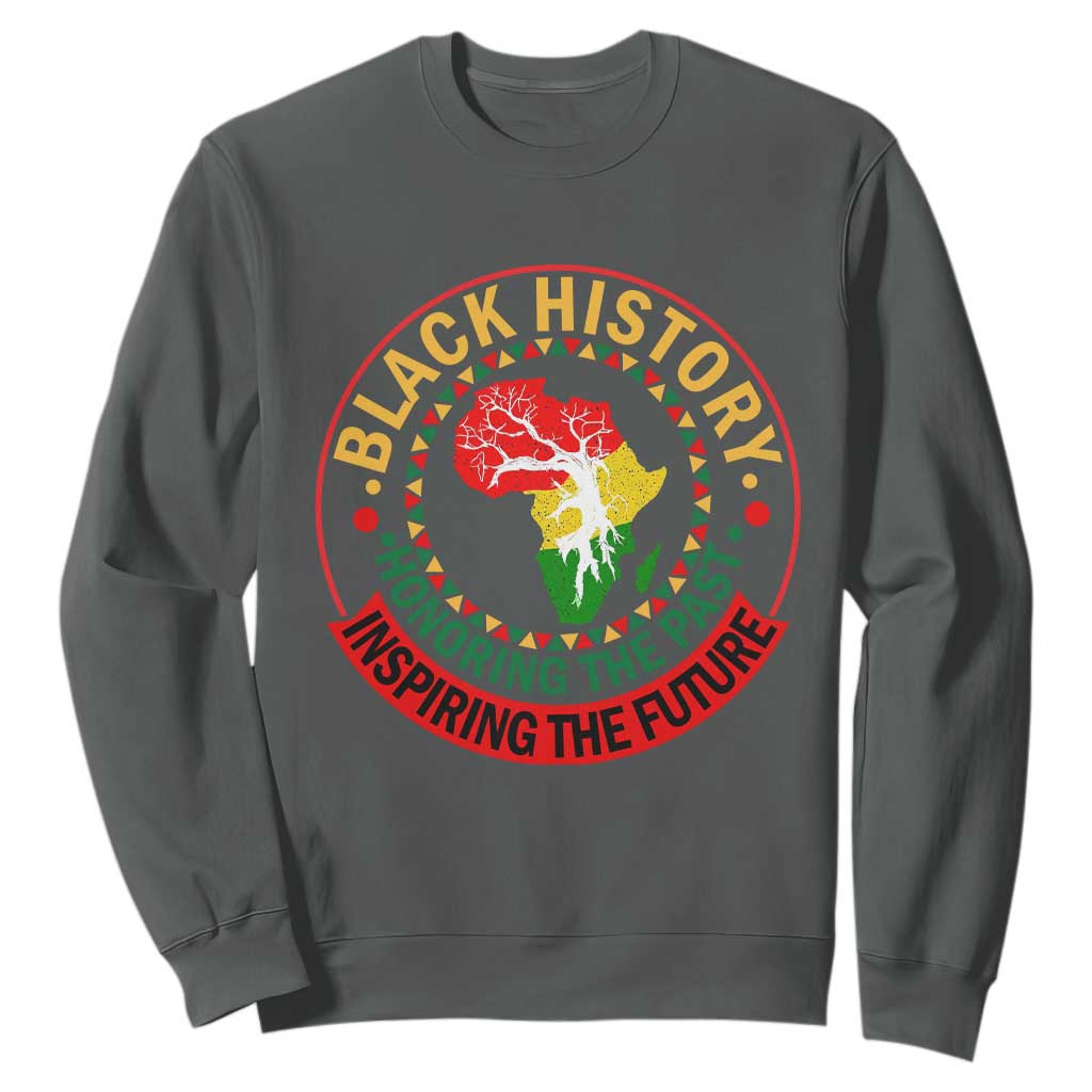 Inspiring The Future Honoring The Past Sweatshirt African American Heritage - African Pride
