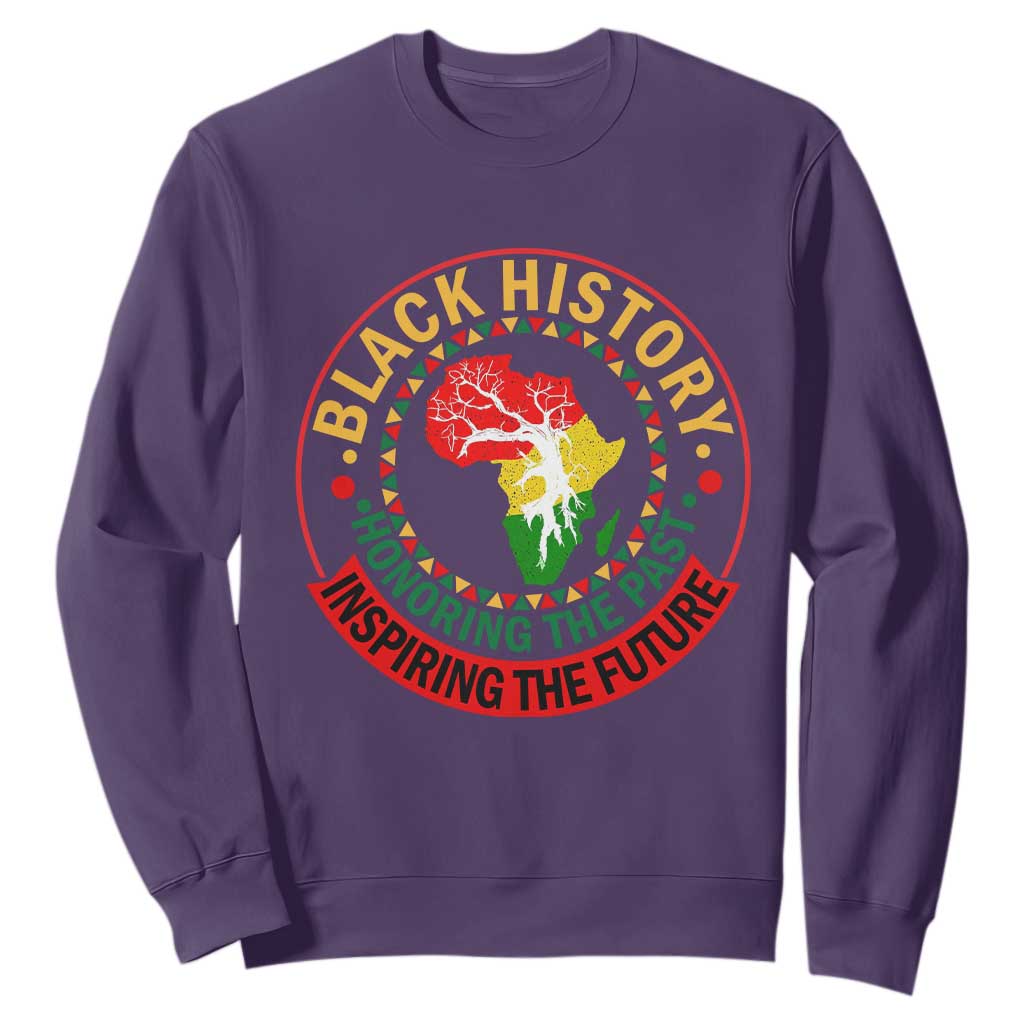 Inspiring The Future Honoring The Past Sweatshirt African American Heritage - African Pride