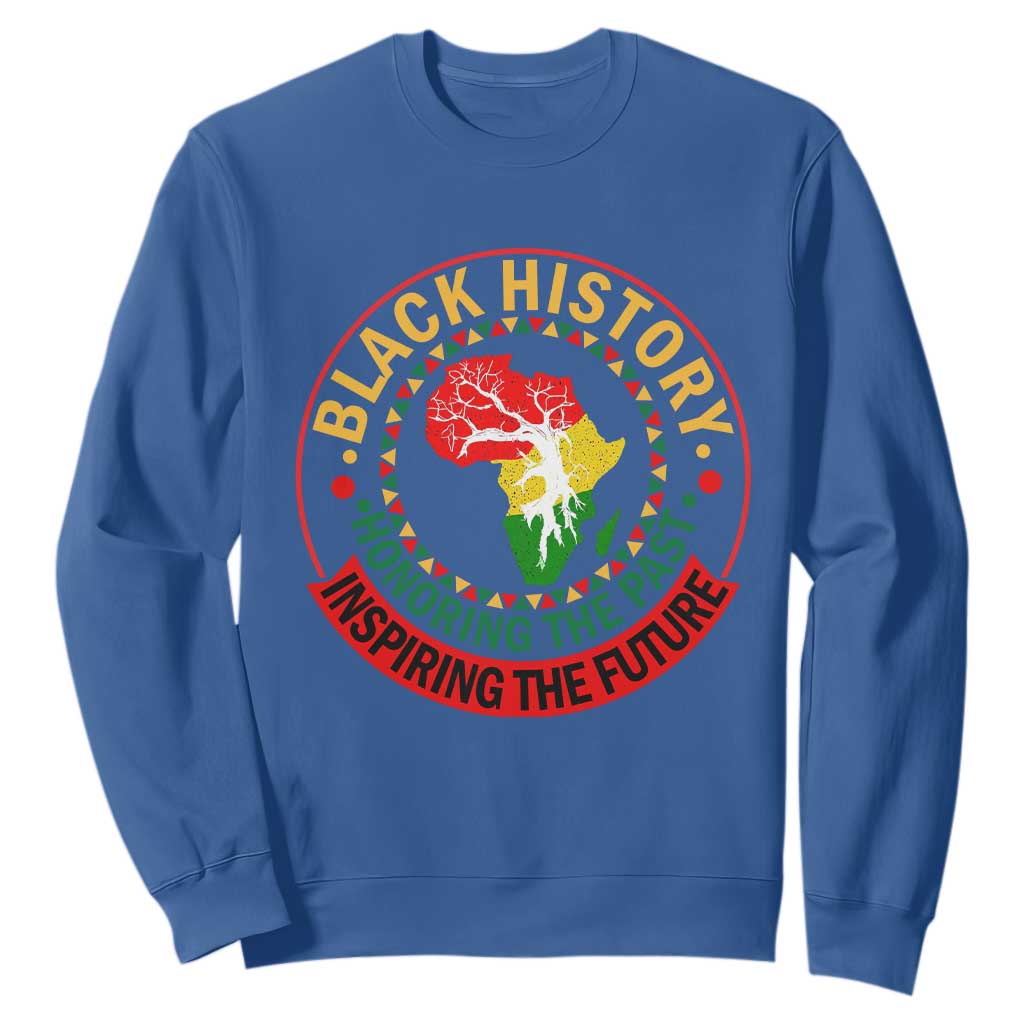 Inspiring The Future Honoring The Past Sweatshirt African American Heritage - African Pride