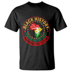 Inspiring The Future Honoring The Past T Shirt African American Heritage - African Pride