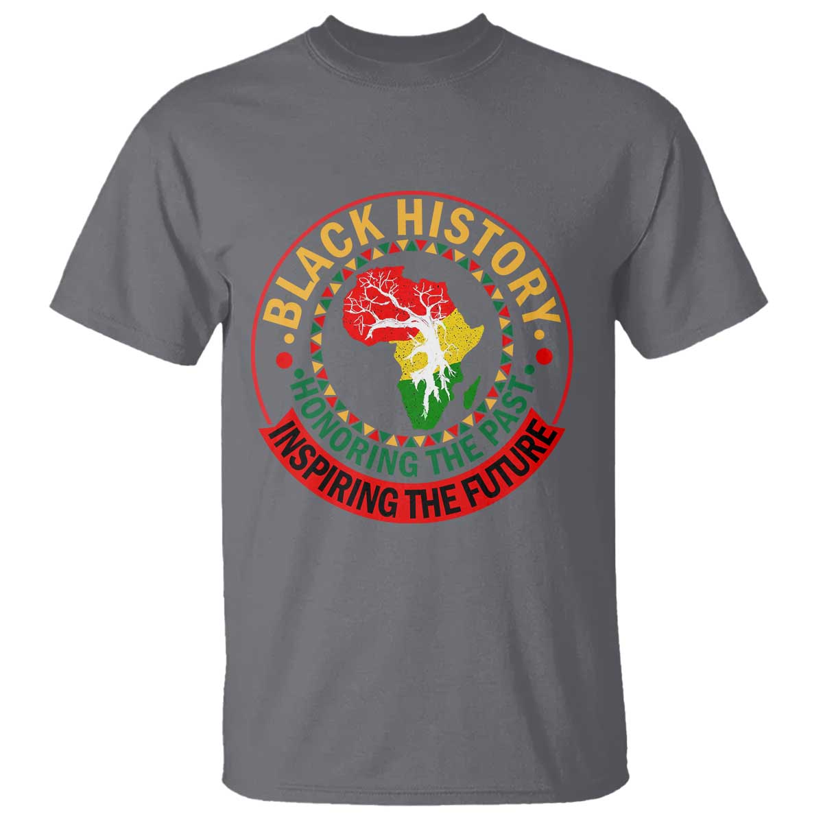 Inspiring The Future Honoring The Past T Shirt African American Heritage - African Pride