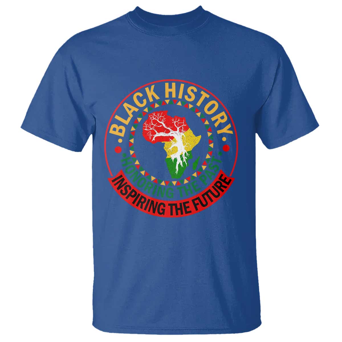 Inspiring The Future Honoring The Past T Shirt African American Heritage - African Pride