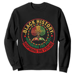 Black History Month Quote Sweatshirt Honoring The Past Inspiring The Future Gift - African Pride