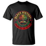 Black History Month Quote T Shirt Honoring The Past Inspiring The Future Gift - African Pride