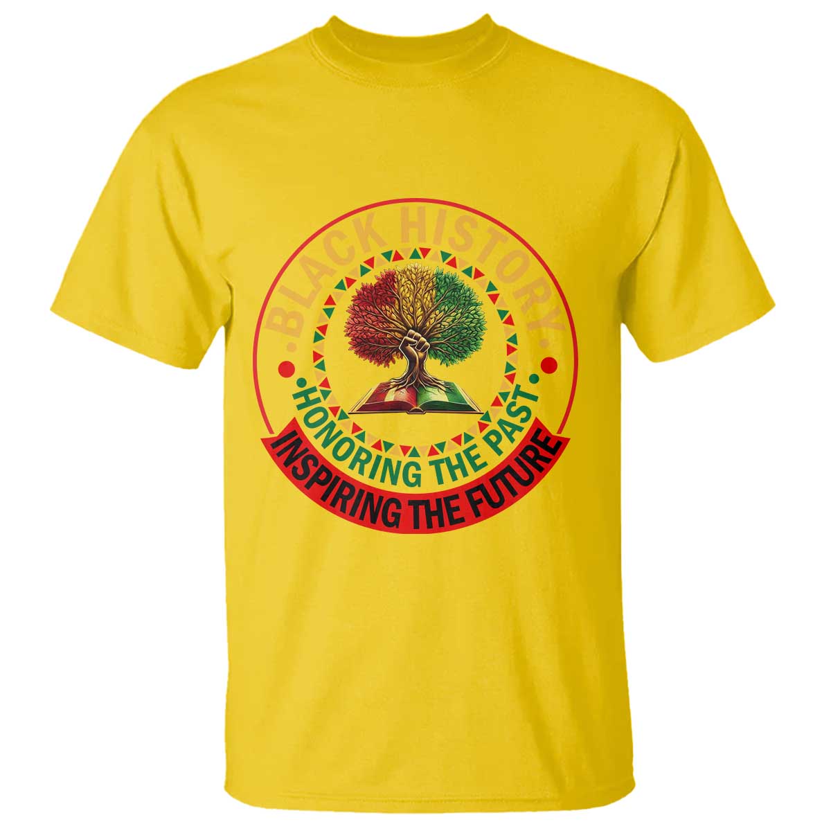 Black History Month Quote T Shirt Honoring The Past Inspiring The Future Gift - African Pride