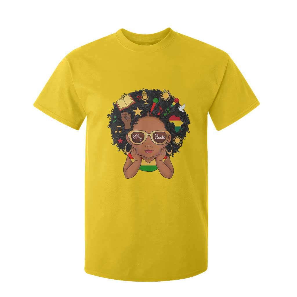 My Roots Black History Culture Pride T Shirt For Kid African American Heritage - African Pride