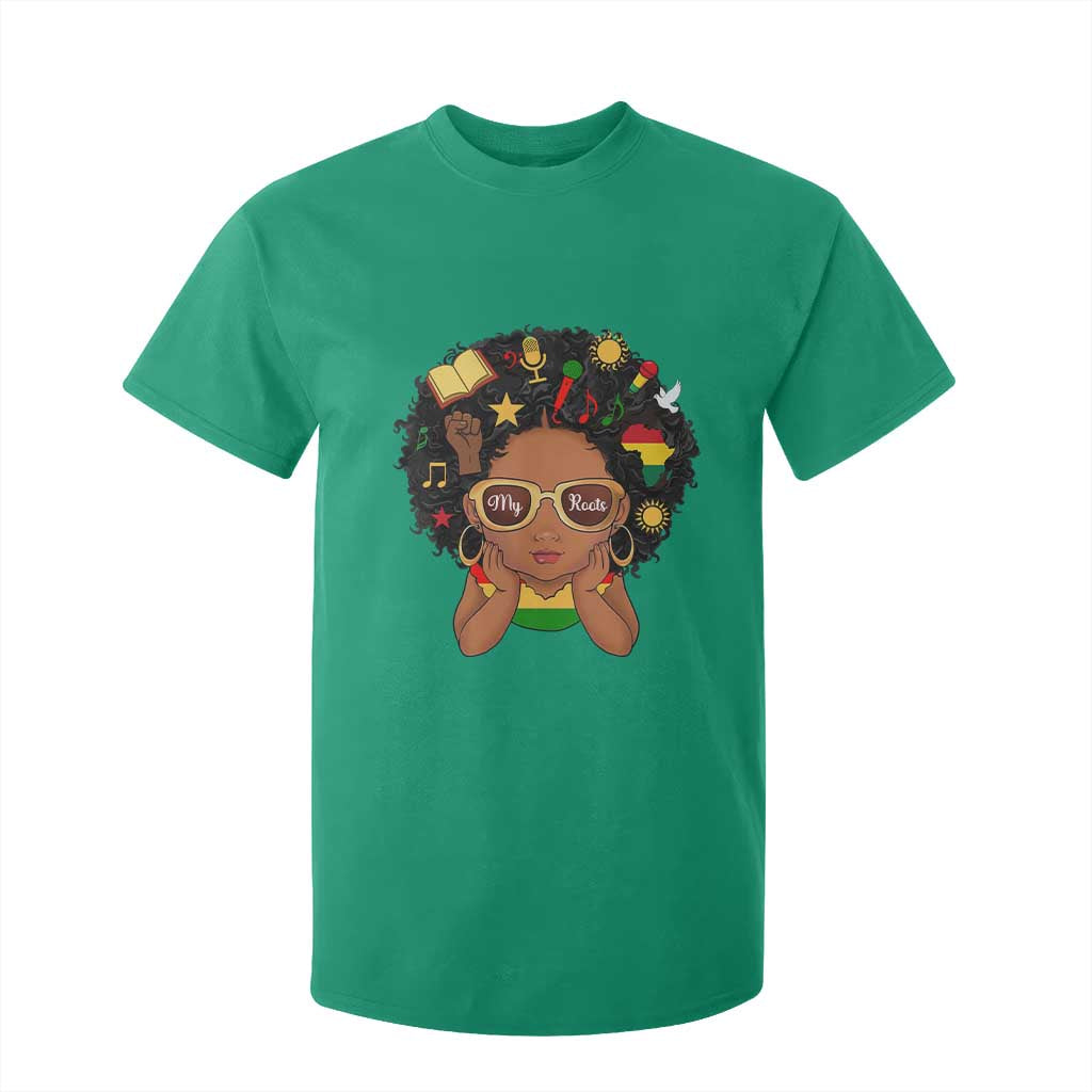 My Roots Black History Culture Pride T Shirt For Kid African American Heritage - African Pride