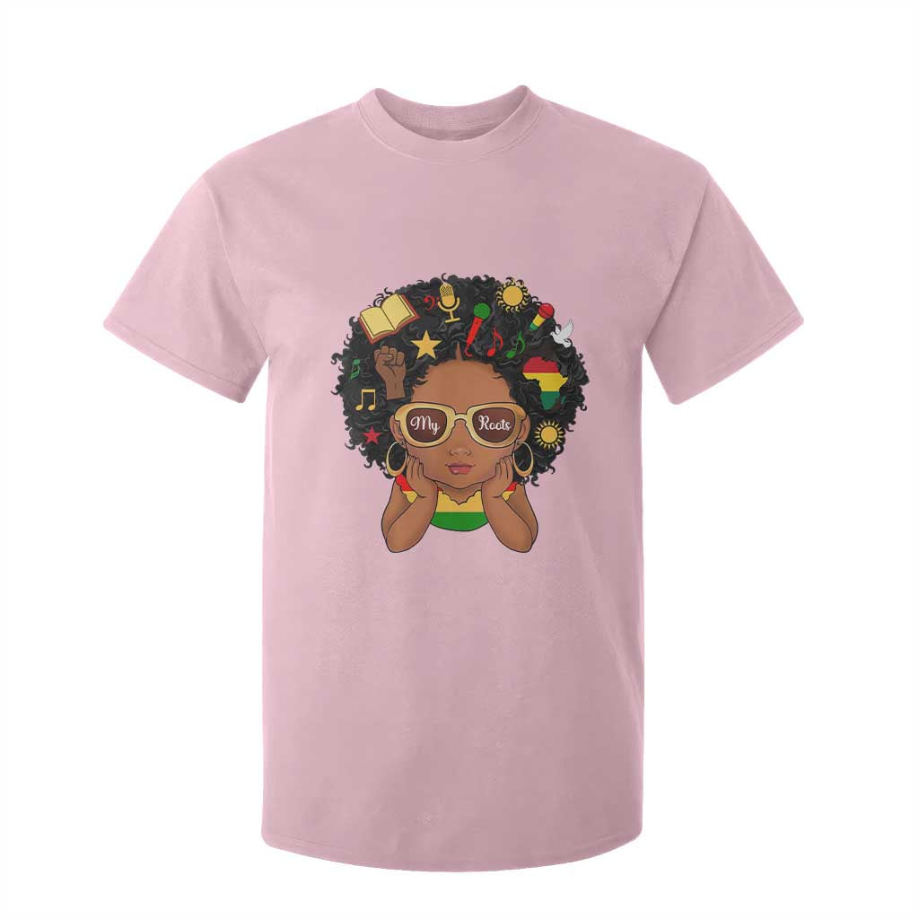 My Roots Black History Culture Pride T Shirt For Kid African American Heritage - African Pride