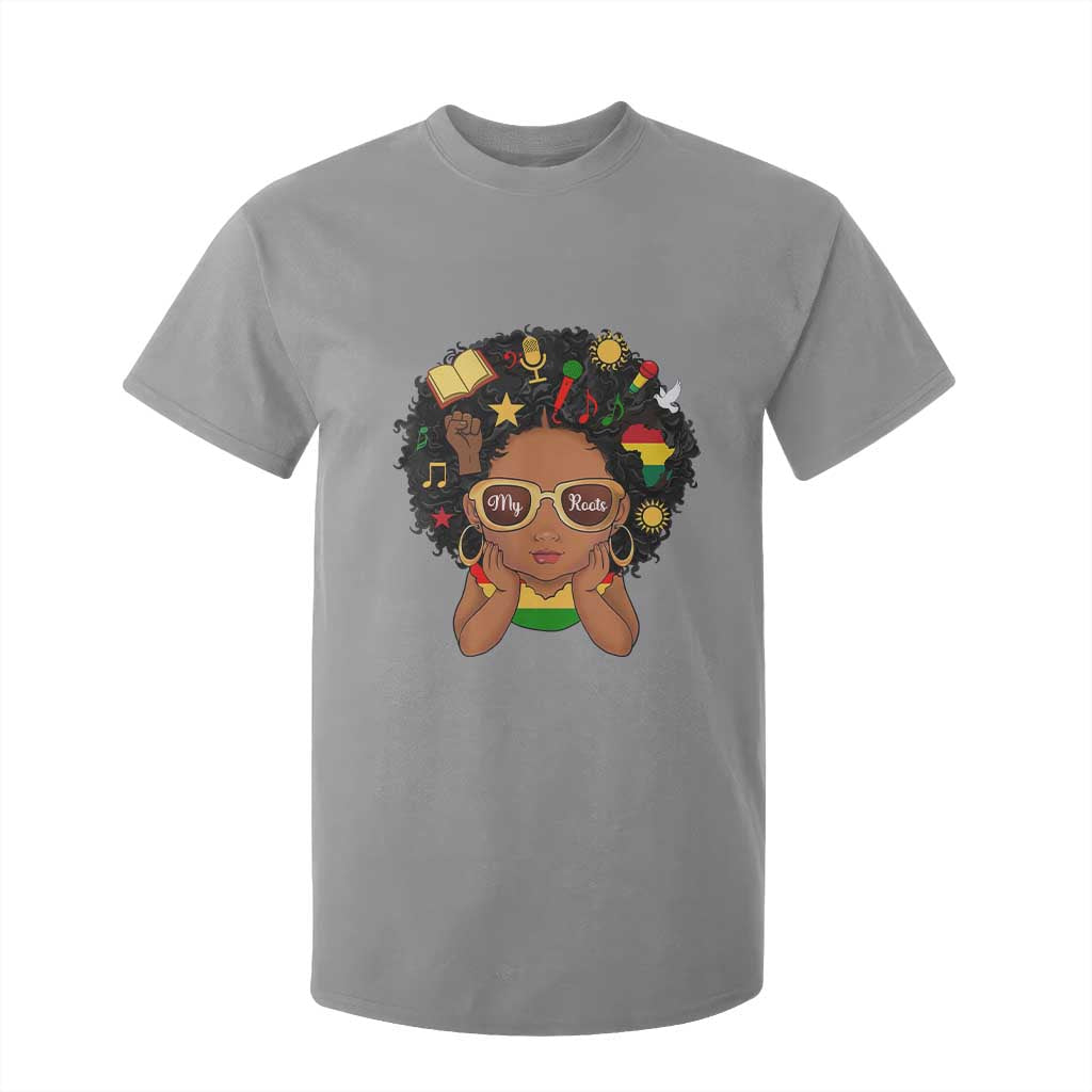My Roots Black History Culture Pride T Shirt For Kid African American Heritage - African Pride