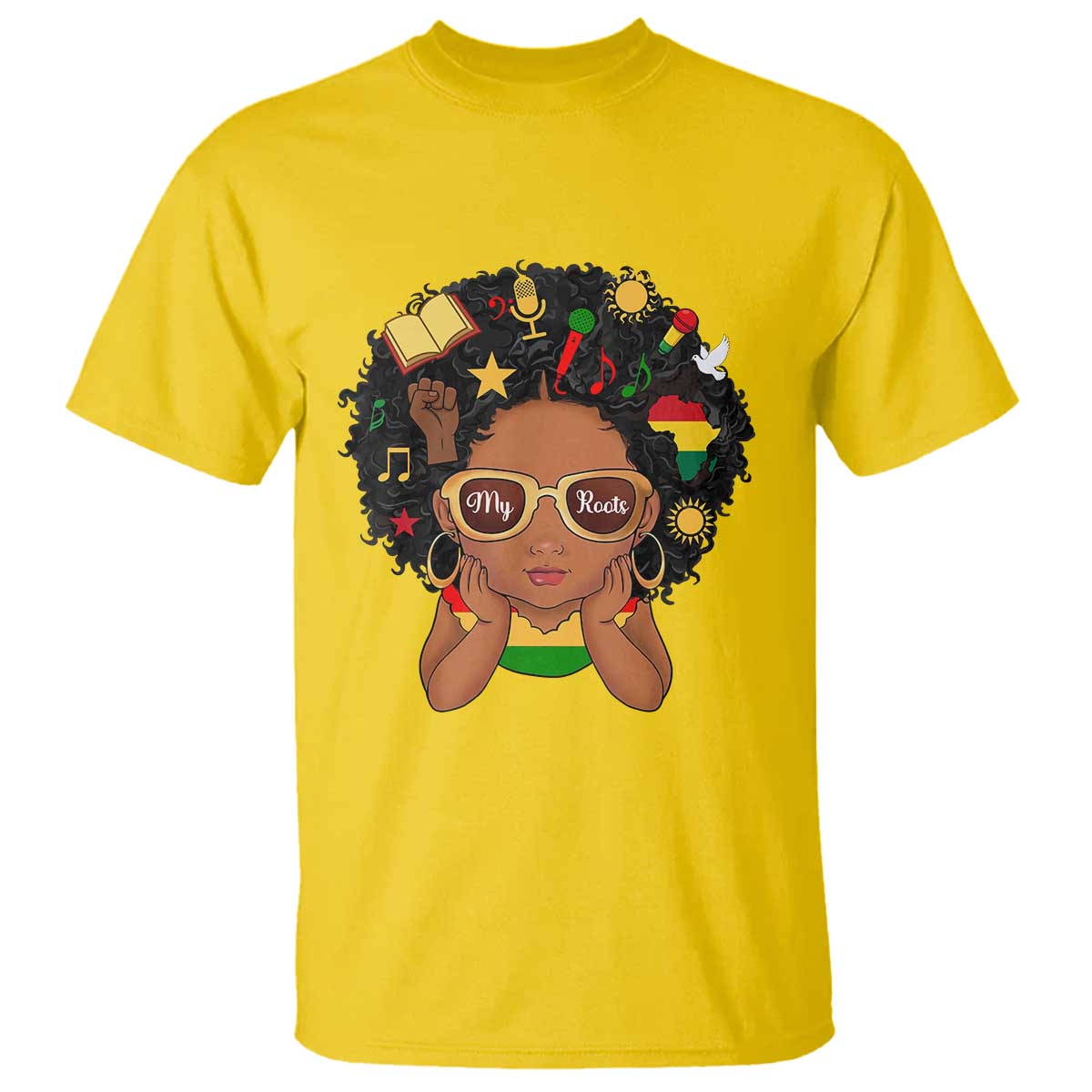 My Roots Black History Culture Pride T Shirt African American Heritage - African Pride