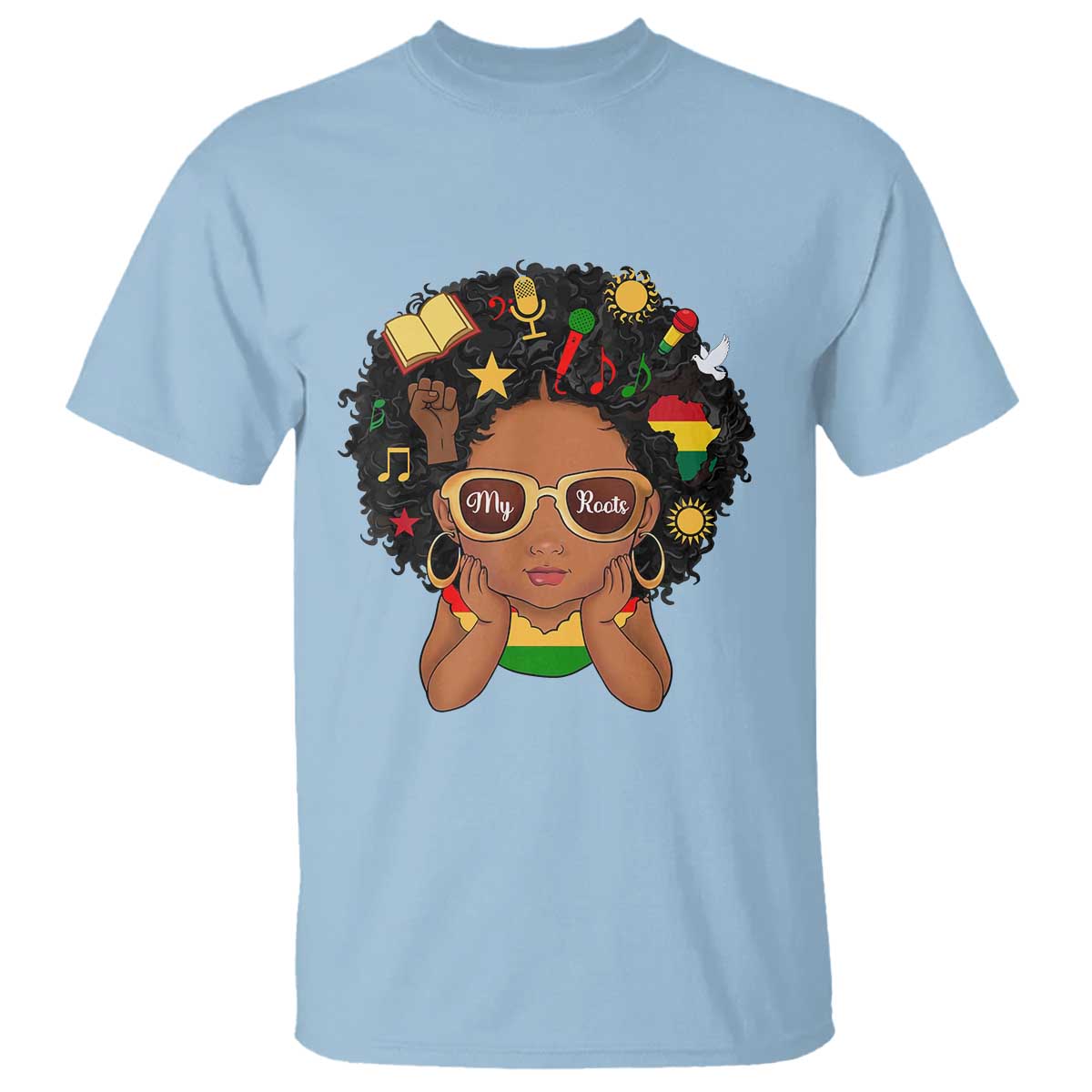 My Roots Black History Culture Pride T Shirt African American Heritage - African Pride
