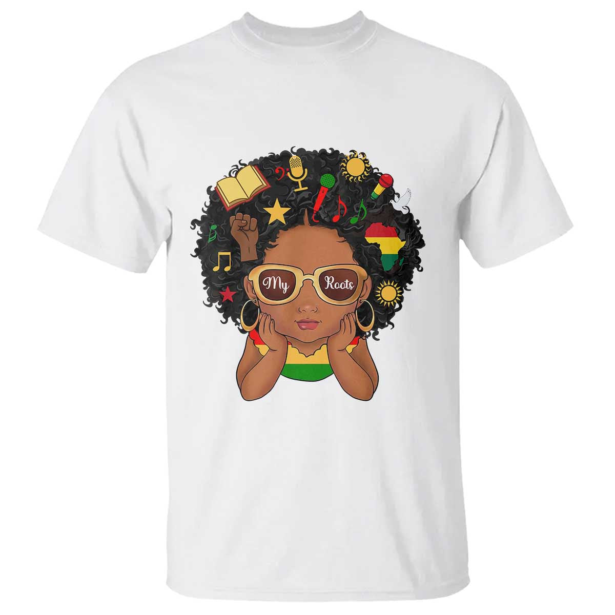 My Roots Black History Culture Pride T Shirt African American Heritage - African Pride