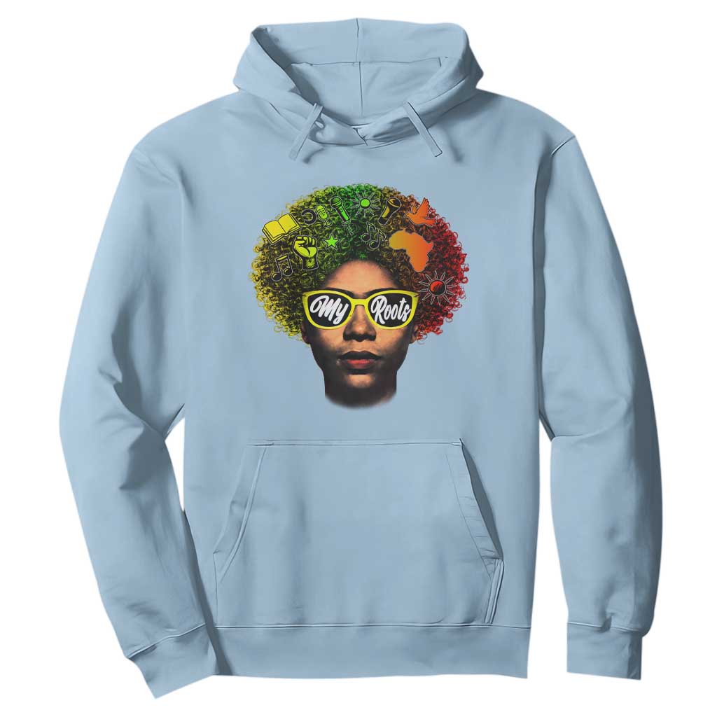 Black History Month Hoodie My Roots African American Pride Gift - African Pride