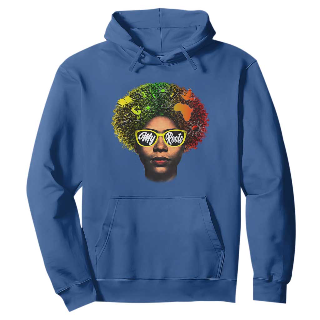 Black History Month Hoodie My Roots African American Pride Gift - African Pride