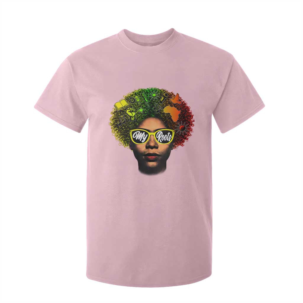 Black History Month T Shirt For Kid My Roots African American Pride Gift - African Pride